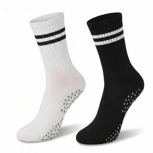 Non-Slip Training Socks (2 Pairs)